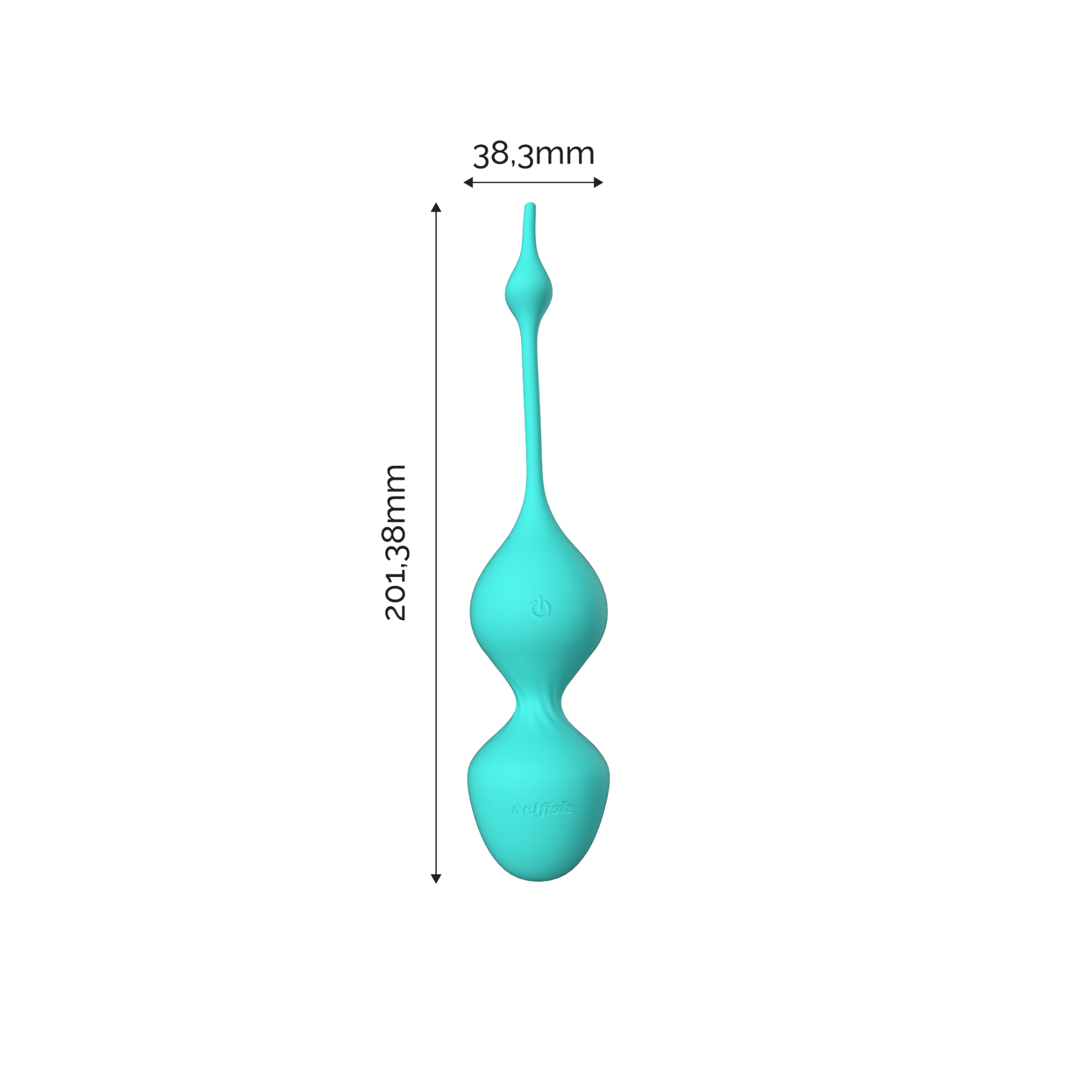 Vibrating anal beads with remote control
